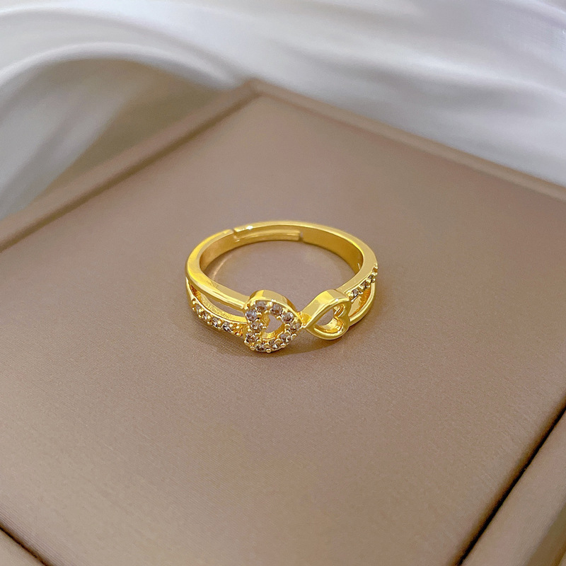 Herzmotiv Designer Ring Für Damen Modischer Schmuck Für Finger_voghion.com