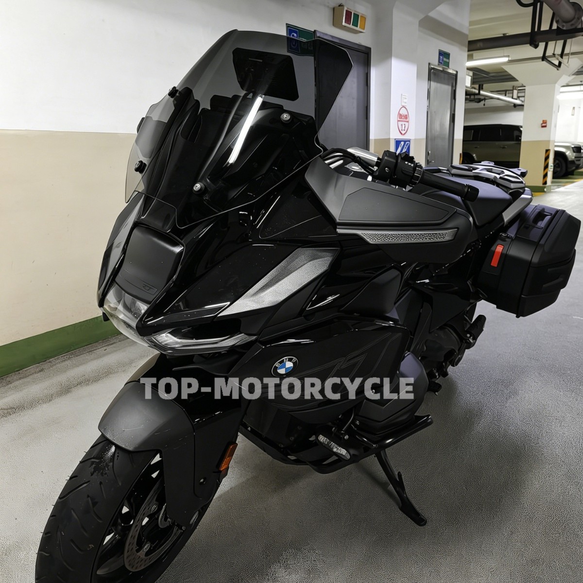 Suitable for Bmw R1300 Rt Motorcycle Modified Front Windshield Spoiler High-Transparency Split-Type 2025-2026