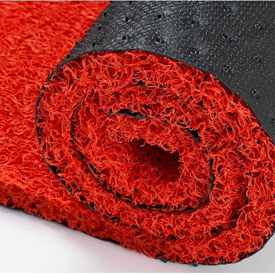 Avtomobil döşəmə paspasları — PVC Carpet Commercial Non-slip Doorway - big-red-nail-bottom-16mm-medium-thick-3030cm10-sheets-take-one-piece-and-send-10-sheets