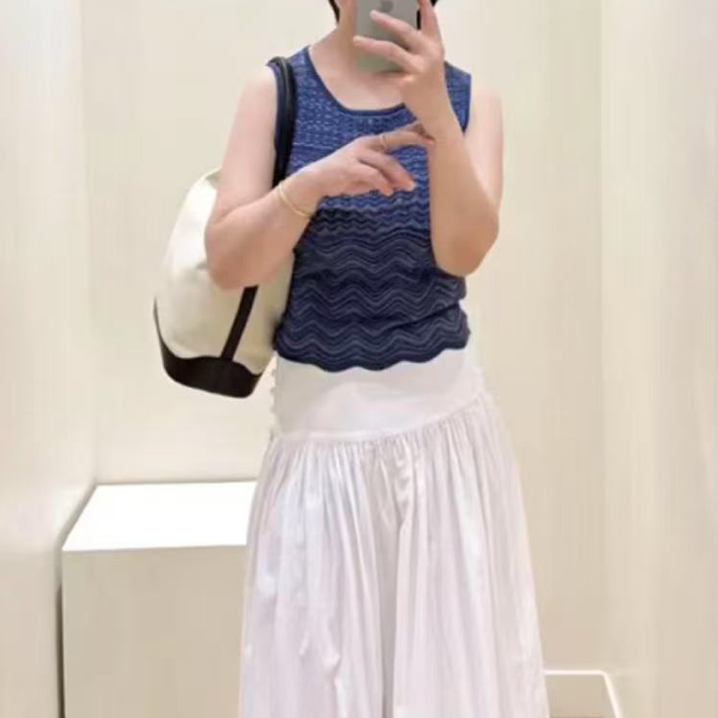 Summer elegant knitted sweater