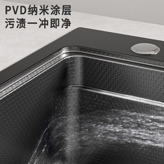 Home 4mm Honeycomb Texture Kitchen 304 Stainless Steel Large Single Bowl Sink Undermount Dishwasher Pool