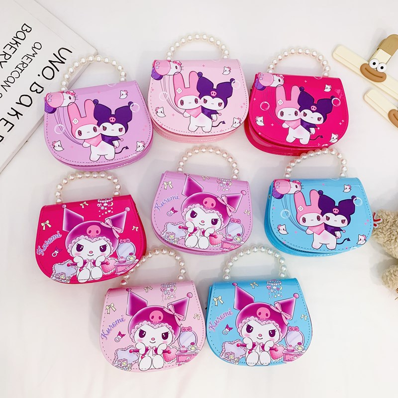 Cartoon Melody Kids Shoulder Bag Fashion Jardín de infantes con bolsas para salir lindas bolsas de mochila casuales Kulomi