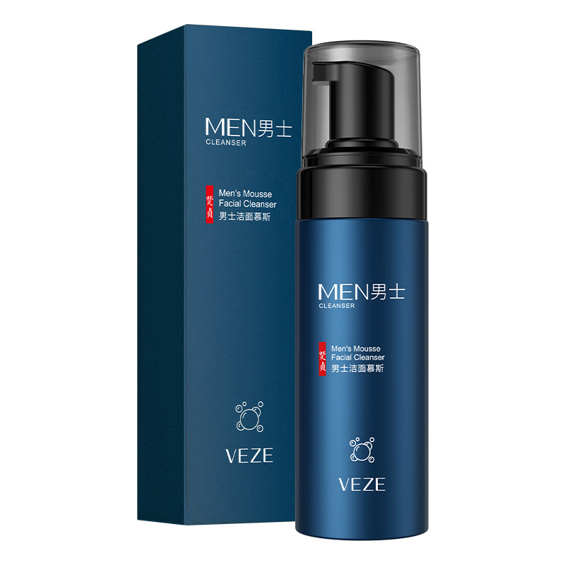 Limpiador facial mousse de Fanzhen limpiador facial de limpieza profunda suciedad refrescante no apretado limpiador facial de espuma delicada al por mayor
