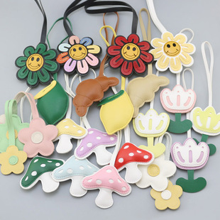 DIY�Ʒ��� ins��ͨPUƤ����Kţ�ǰ�����耳׿۰�������