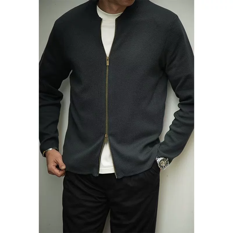 Осенний свитер, куртка, универсальная кардиган для отдыха, Slim-fit