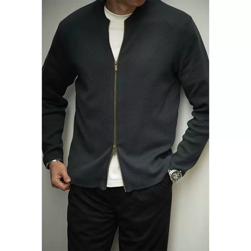 Осенний свитер, куртка, универсальная кардиган для отдыха, Slim-fit