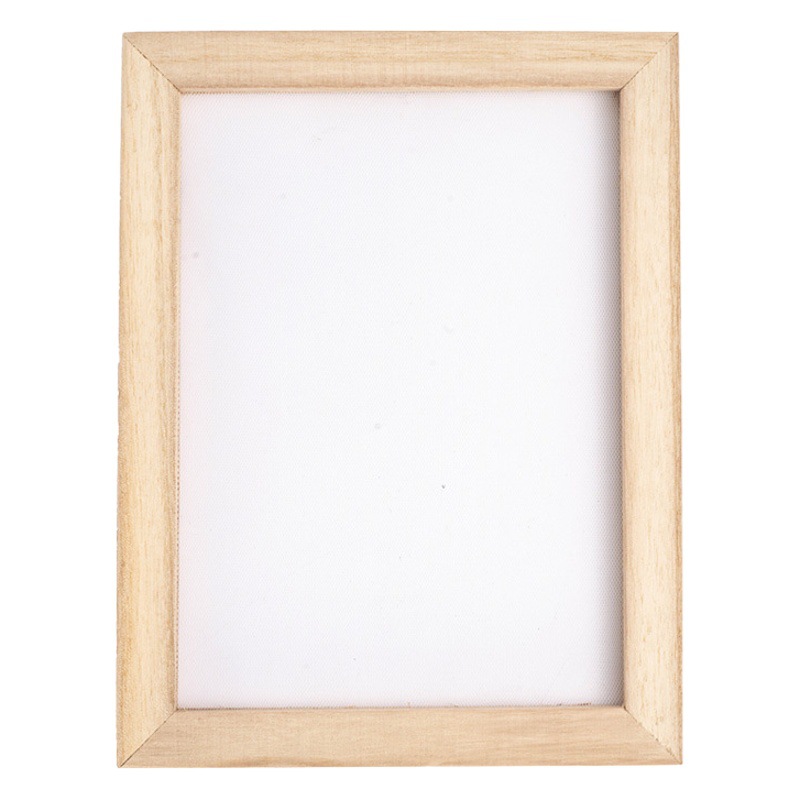 Fabricación de papel antigua fabricación de papel marco neto fabricación de papel hecho a mano de los niños marco neto Arte Creativo hecho a mano material de pulpa de apoyo