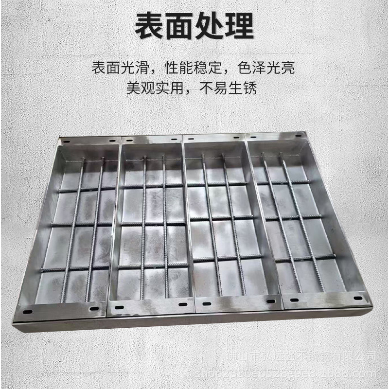 304不锈钢排水沟井盖隐形地沟盖板方形镀锌下水道检修口铺砖装饰