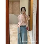 v领质感短袖birvin衬衫