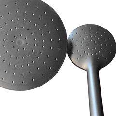 槍灰色淋浴花灑全套家用衛生間銅淋浴器三擋帶增壓噴槍批發套裝