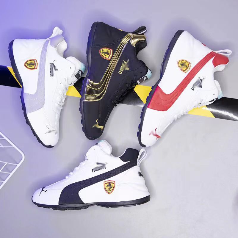 Jesenné 2023 nové štýlové pohodlné pánske a dámske topánky rovnakého štýlu, trendy univerzálne športové a voľnočasové topánky pre pánske a dámske sieťované červené topánky_voghion.com