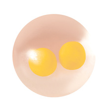 双黄蛋捏捏乐解压玩具黏黏乐透明鸡蛋发泄水球网红爆款减压神器