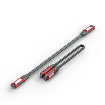 Cross-border car maintenance light hanging İşçi projektorları - red