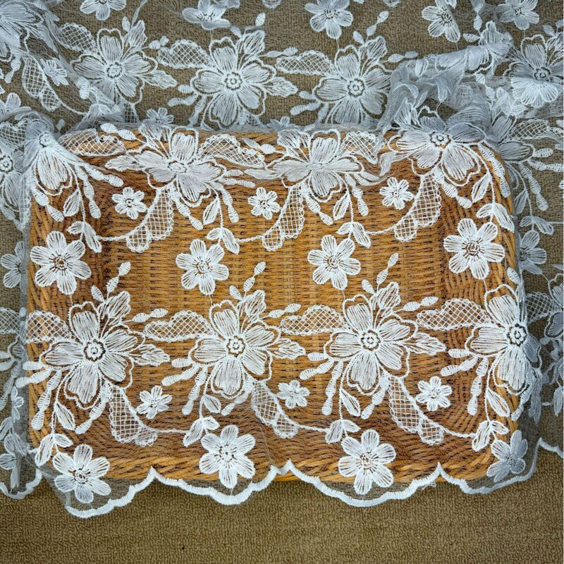 2022 Lace Fabric Organza Cotton Thread Lace Fashion Women's Clothing Accessories Lace Fabric Lace Base Shirt Lace 2022 Lace Fabric Organza Cotton Thread Lace Fashion Women's Clothing Accessories Lace Fabric Lace Base Shirt Lace