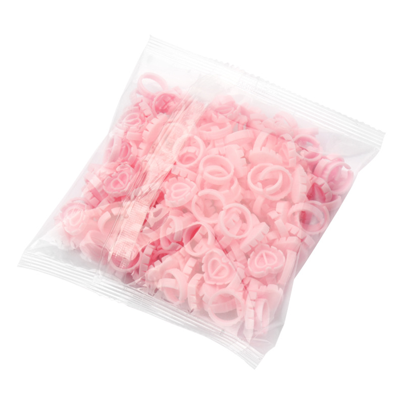 Tatuaje anillo taza de color una segunda bandeja de pegamento de floración injerto anillo de pegamento de pestañas taza de floración