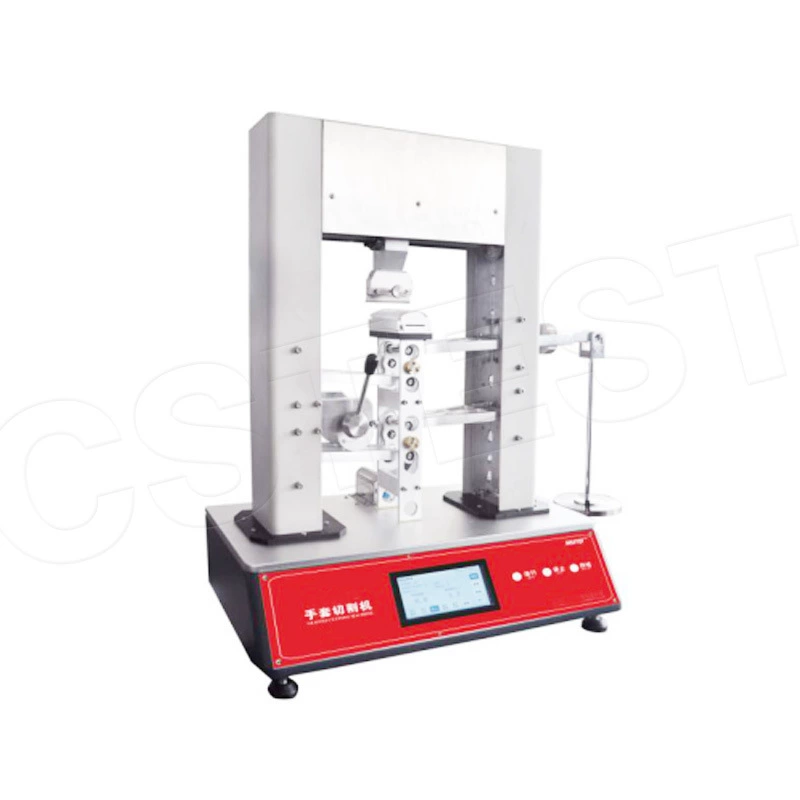 Машина эксплуатационных испытаний анти -- вырезывания ткани машины испытания анти -- вырезывания защитной одежды перчаток TDM-100