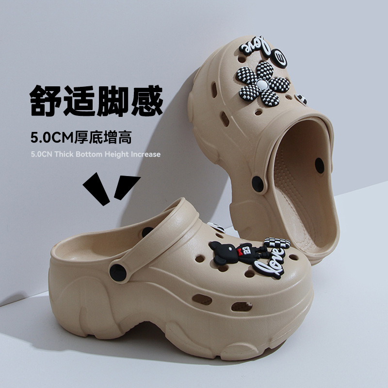 Factory 2026 New Model Wholesale Overseas Export Summer Casual Shoes Lightning-Fast Online Supermarket Group Purchase High-Heeled Clogs Factory 2026 New Model Wholesale Overseas Export Summer Casual Shoes Lightning-Fast Online Supermarket Group Purchase High-Heeled Clogs
