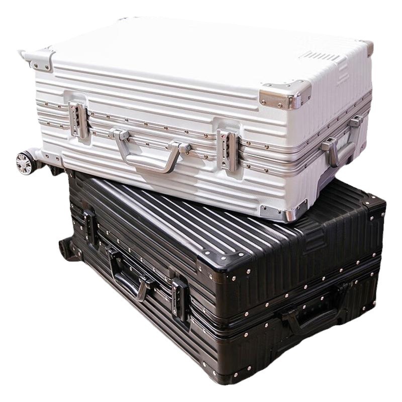 Maleta de mujer red retro 20 pulgadas pequeña caja de viaje 24 pulgadas maleta de estudiantes ruedas universales duraderas