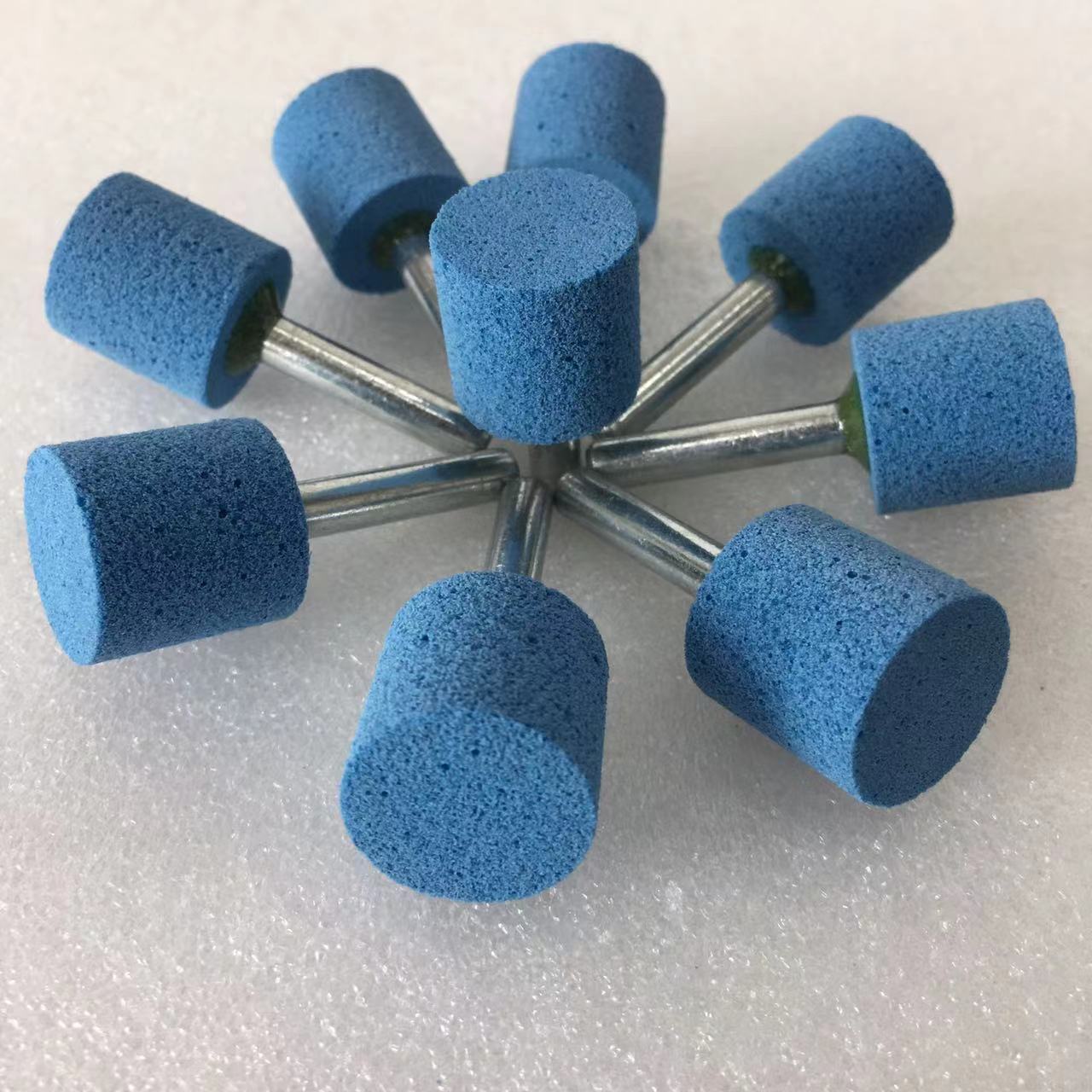 聚氨酯发泡磨头 铝材质手机壳抛光磨棒 镜面抛光磨头