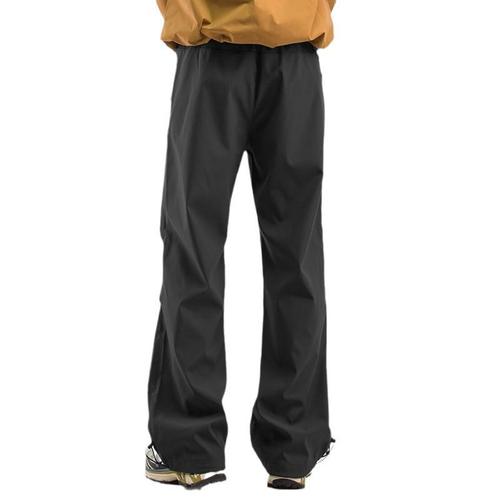 2025 Spring New Black Outdoor Waterproof Hiking Pants Men's Softshell Windproof Rainproof Trekking and Mountaineering Work Pants