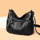 Genuine Leather Women's Bag Wholesale 2024 New Fashionable Simple Shoulder Crossbody Bag Women Commuter Large Capacity Mother Bag