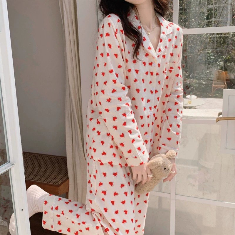 Brand cute pijama, autumn long-sleeve, 2022, Korean style