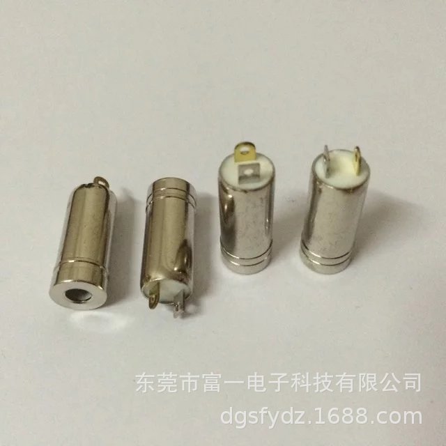 厂家供应3.5立体8.0全铜母座 3.5三级5.9朔胶母座