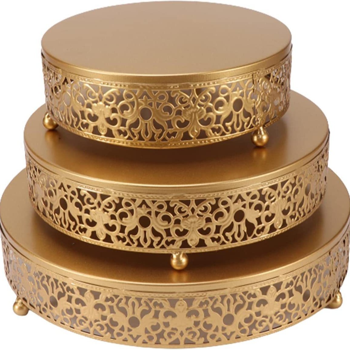 Transfronterizos Amazon temu postre estante de exhibición bandeja de pastel estante de pastel diseño de cumpleaños