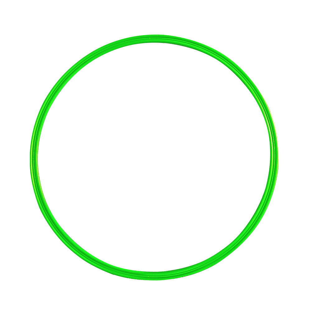 두꺼운 50CM 민첩성 원형 녹색 1개