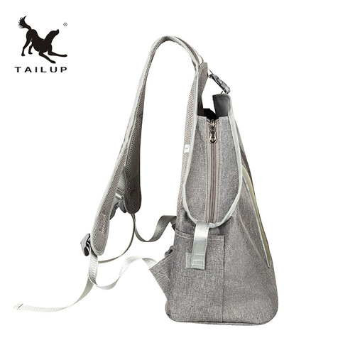  new cross-border foreign trade pet backpack blue gray cat and dog multi-purpose chest bag factory direct sale