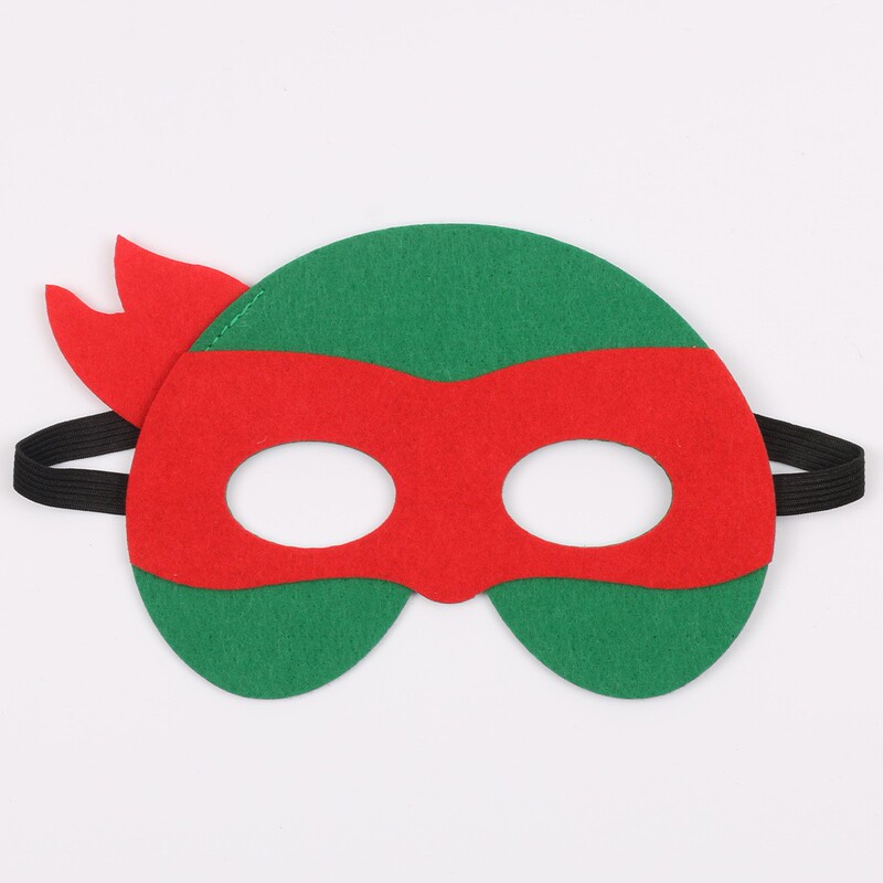 Cross-border Wholesale Halloween children Superman felt mask ninja hero Turtle cartoon mask Modeling Mask Cross-border Wholesale Halloween children Superman felt mask ninja hero Turtle cartoon mask Modeling Mask
