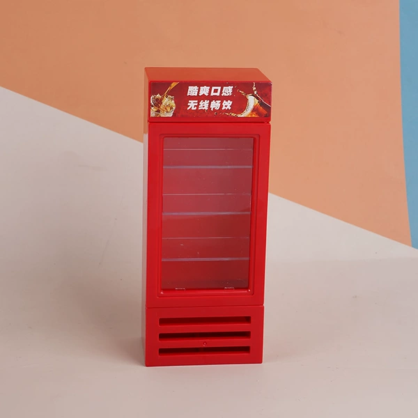New red freezer (send stickers, without drinks)