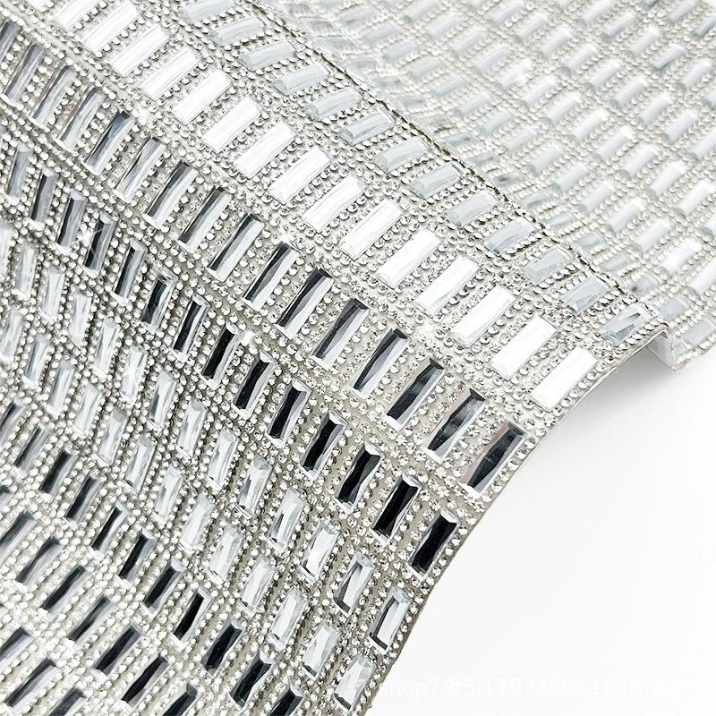 方形玻璃钻片手工diy饰品水钻贴装饰配件水钻片服装辅料烫钻贴片