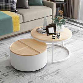 简约现代玻璃茶几北欧小户型客厅茶桌迷你小型铁艺创意简易小桌子