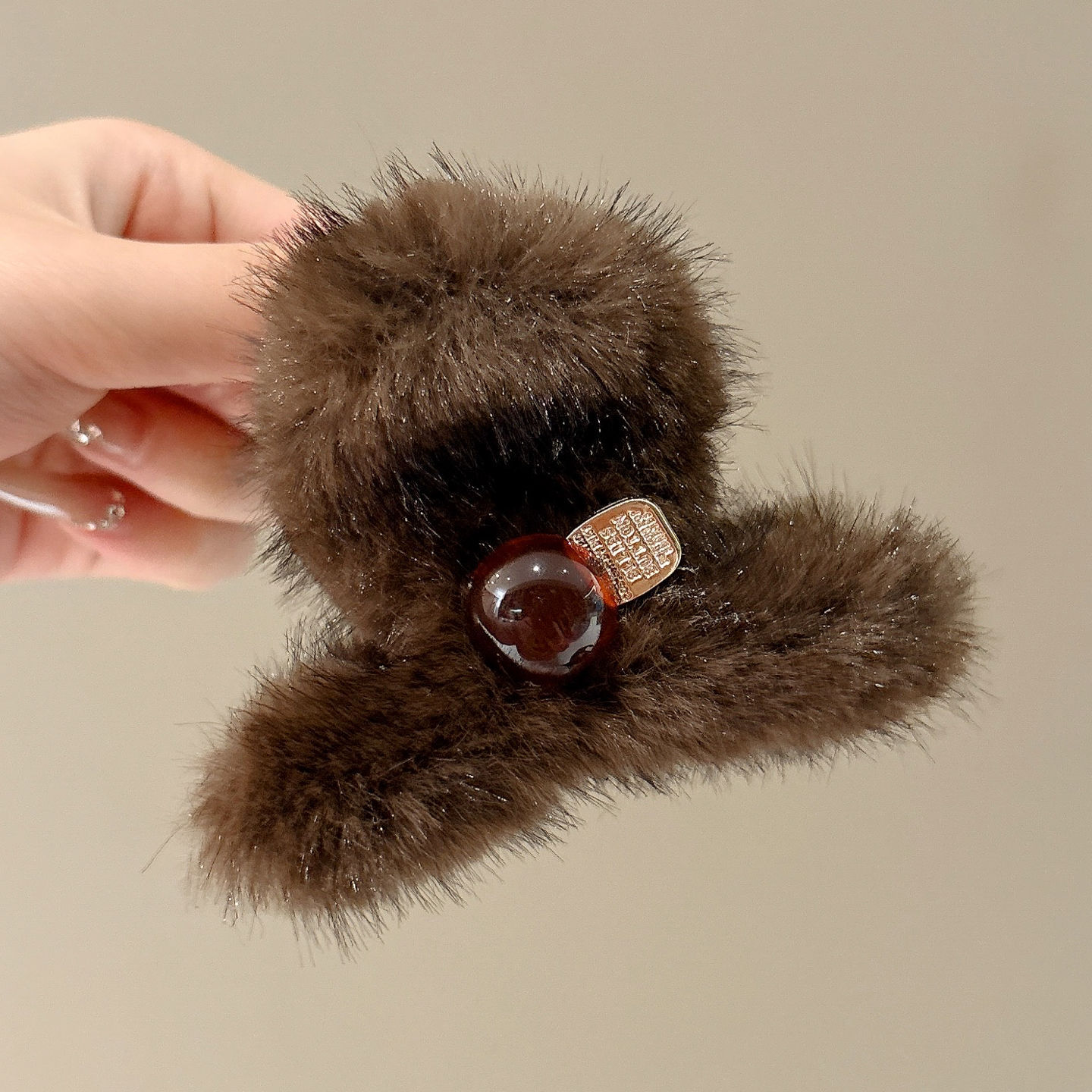 Clip grande para el cabello, pinza elegante para mujeres con cabello grueso