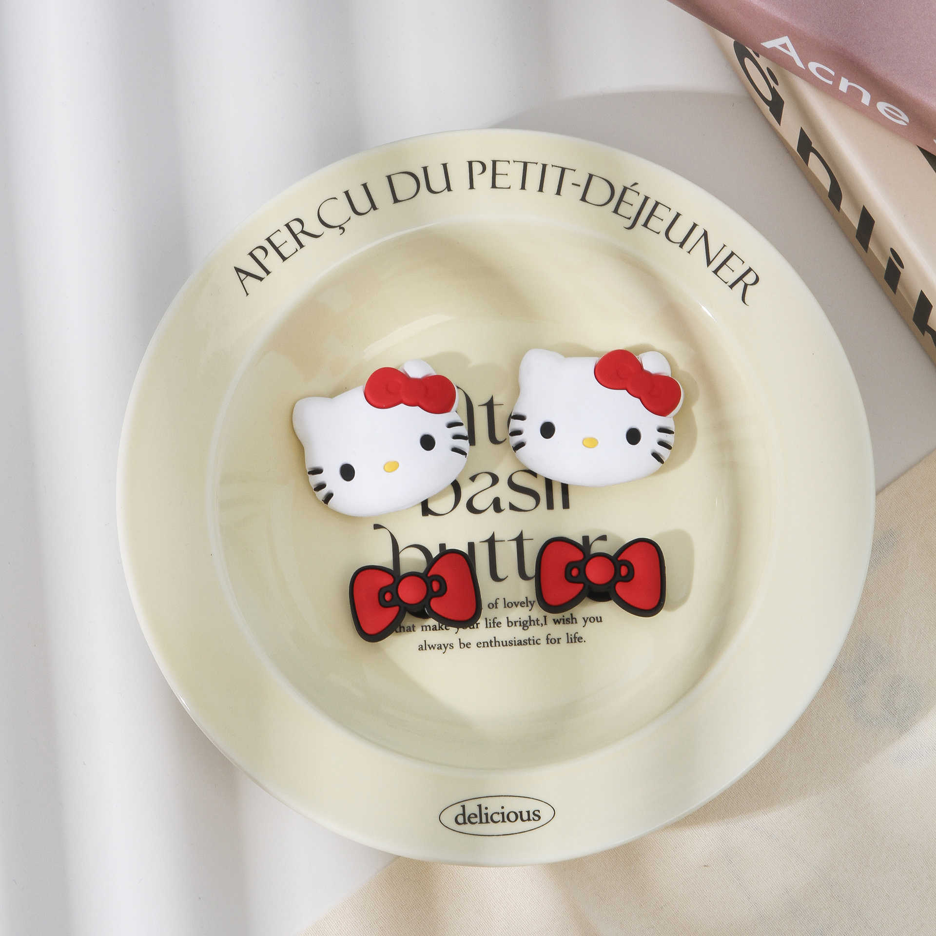 노란색 0133 (4개) 활 KT 고양이