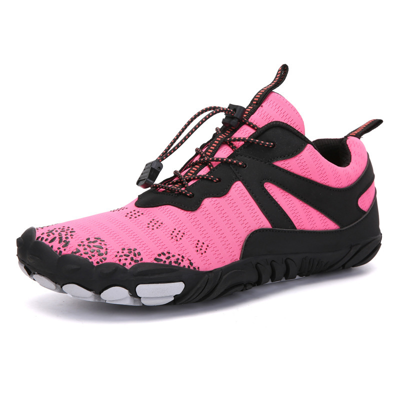 Zapatos de malla de cinco dedos para exteriores, versión deportiva para montañismo, zapatos de senderismo transpirables, zapatos de correr para escalada en roca para hombre, antideslizantes image 7