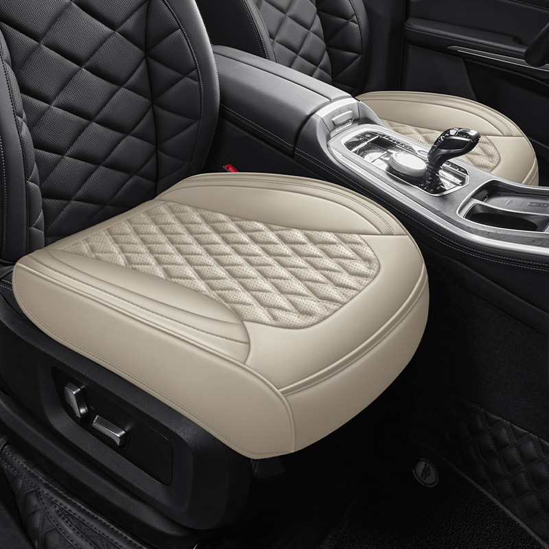 跨境汽车坐垫帕纳皮四季通用透气舒适大气座椅套小三件座垫批发