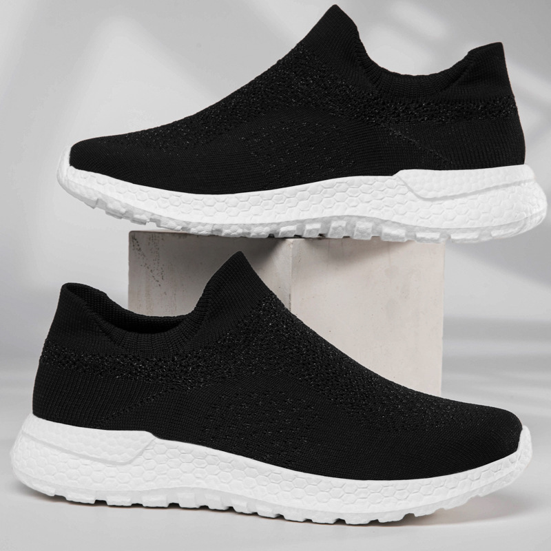 Zapatillas Casuales de Malla Tejida para Hombre Tejido, MD Transpirable para Uso Casual y Deportivo