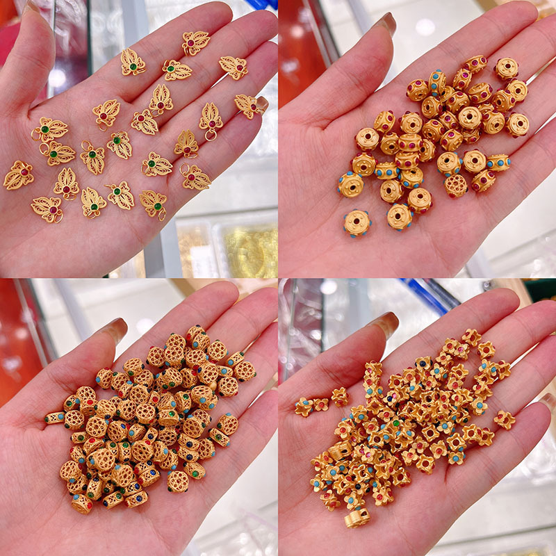 golden accessories