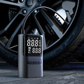 新款现货便携式无线充气泵带数显电动迷你充气轮胎充气泵带锂电