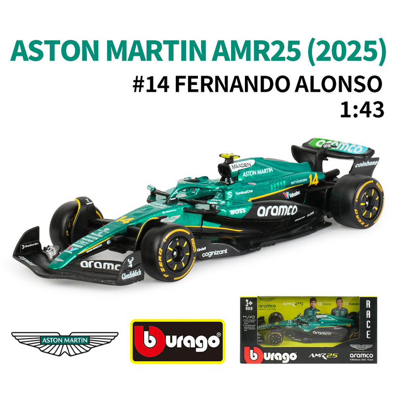 1:43 Scale Aston Martin Amr25 F1 Racing Car Model 2025 Realistic Alloy Formula Racing Car Model 1:43 Scale Aston Martin Amr25 F1 Racing Car Model 2025 Realistic Alloy Formula Racing Car Model