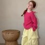 冬季趣味新款女童毛衣