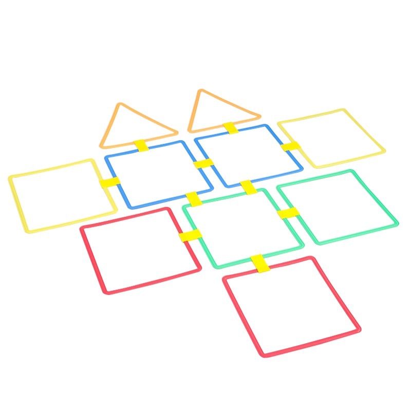 Salto de casa salto de cuadrícula niño equipo de entrenamiento sensorial educación temprana ejercicios físicos anillo deportivo accesorios para el hogar