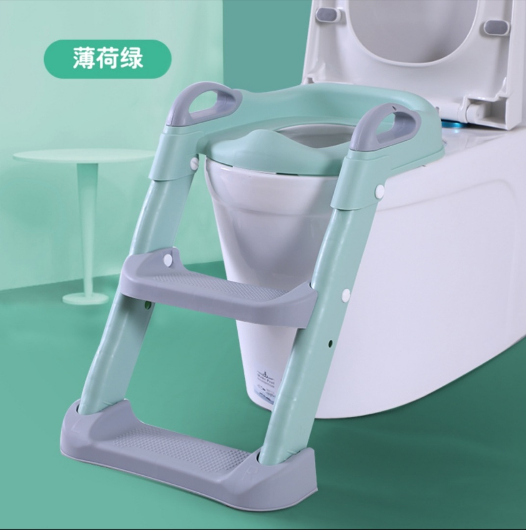 Fábrica directa de inodoro infantil escalera ajustable plegable inodoro infantil escalera auxiliar anillo de inodoro para hombres y mujeres, como