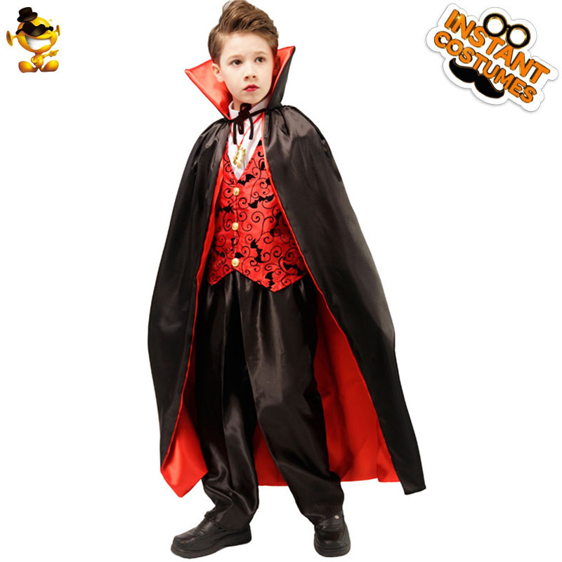 ハロウィーンホラー子供衣装仮装舞踏会コスプレ衣装舞台衣装衣装衣装吸血鬼少年|undefined
