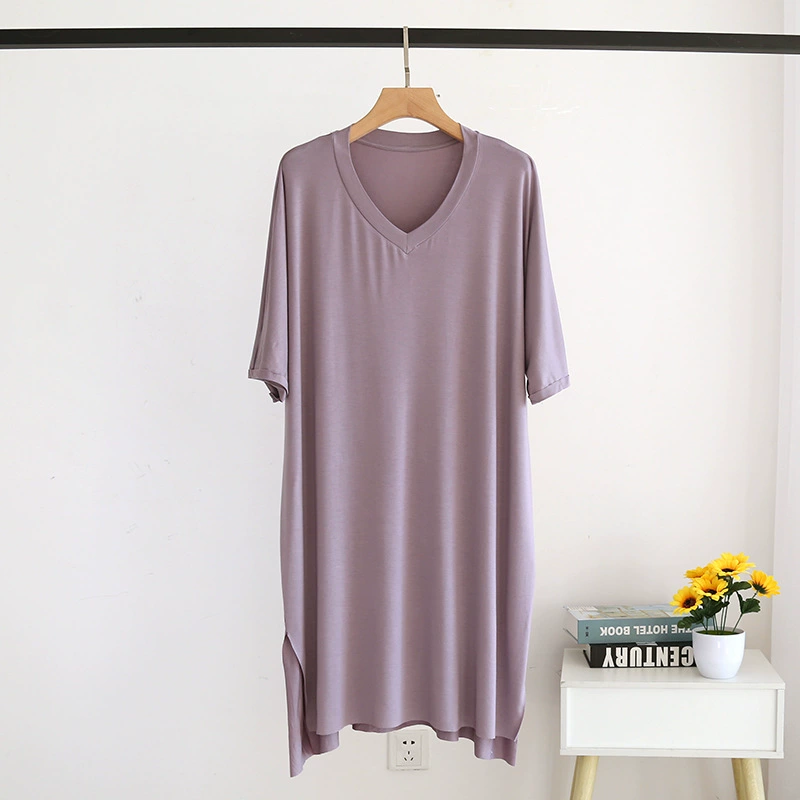Summer thin long colored knitted pijama, custom-made