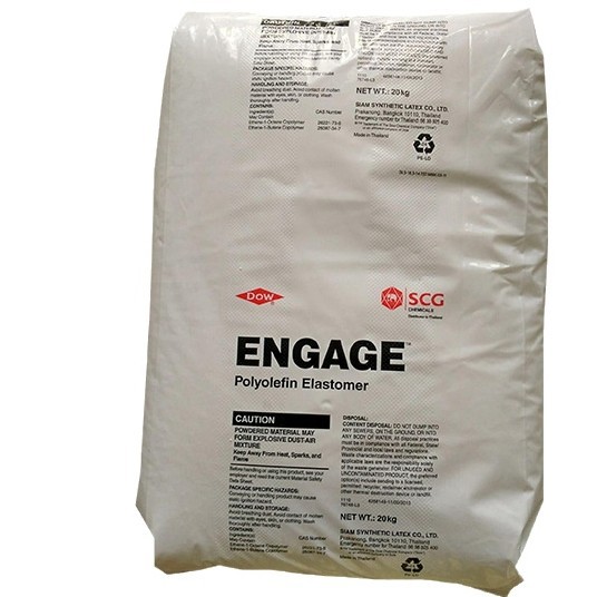 POE ELASTOMER 7447 재고 공급 높은 흐름 사출 성형 플라스틱 과립 폴리 올레핀 도매 강화 에이전트