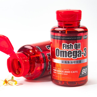 Pet Fish Oil Nutritional Supplement for Cats Fish Oil Soft Capsule Lecithin Universal Wholesale for Cats and Dogs