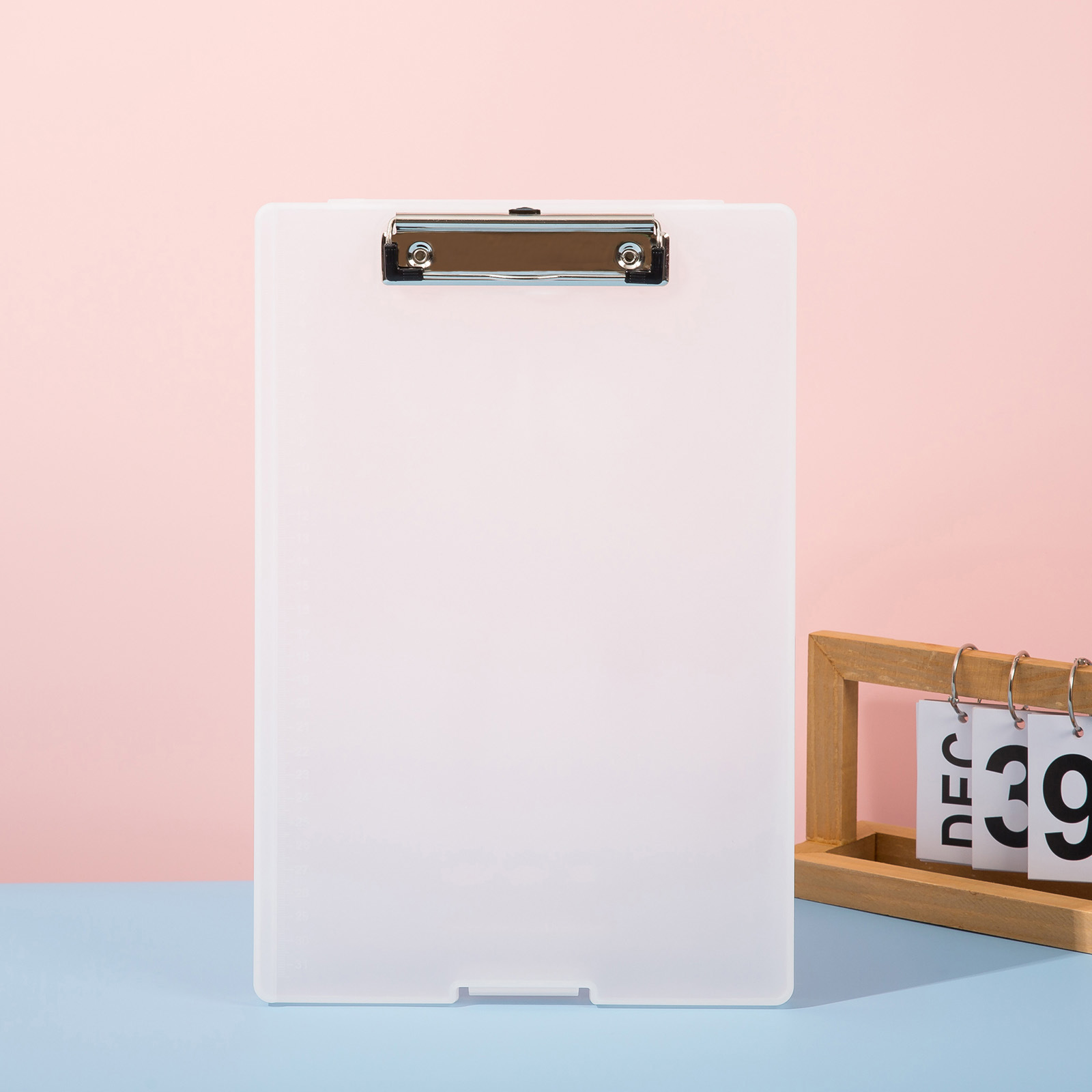 보드 클립 박스(투명색)